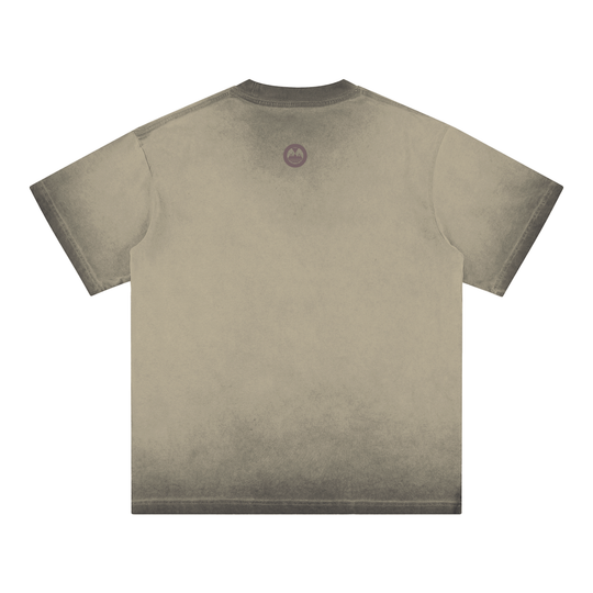 Reverse Dyed Loose Cotton T-Shirt