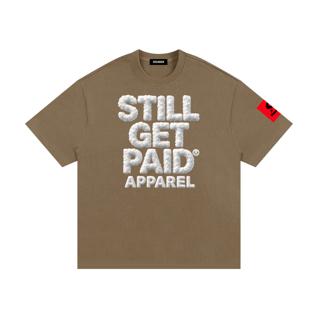 Cloud Stacked Heavyweight Cotton Tee