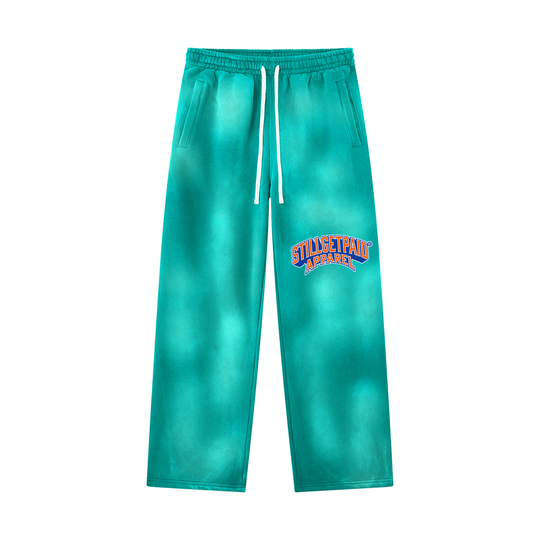 Unisex Sunfade Wide Leg Fleece Sweatpants