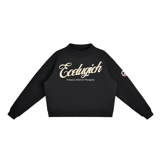 Palazzo Albricci Peregrini Women’s Fleece Mock-Neck Sweatshirt