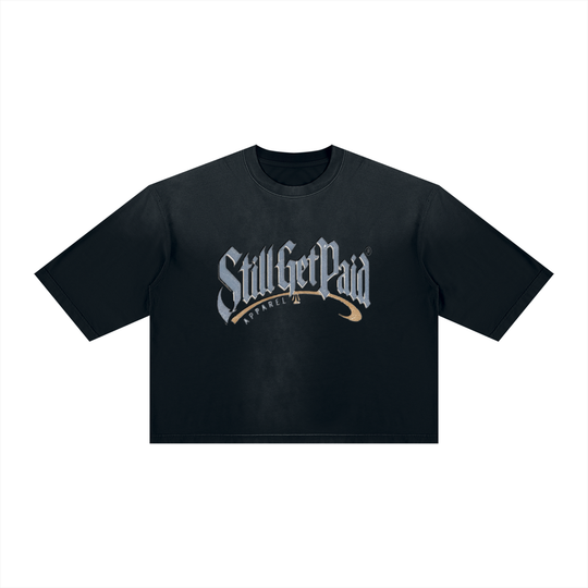Unisex Vintage Wash Sunfade Boxy T-Shirt