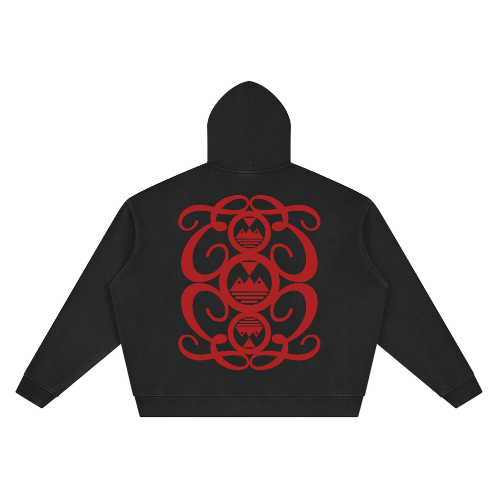 Unisex Vintage Wash Boxy Palazzo Albricci Perebrini  Hoodie