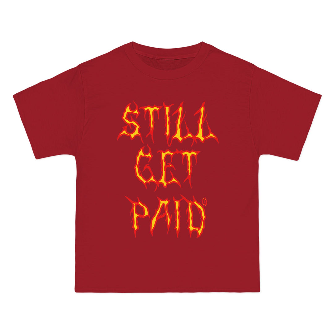 STILLGETPAID® APPAREL FIRE UNISEX OVERSIZE TEE SHIRT