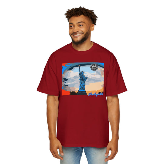 ECELUGICH® Men's Heavy Oversized Tee