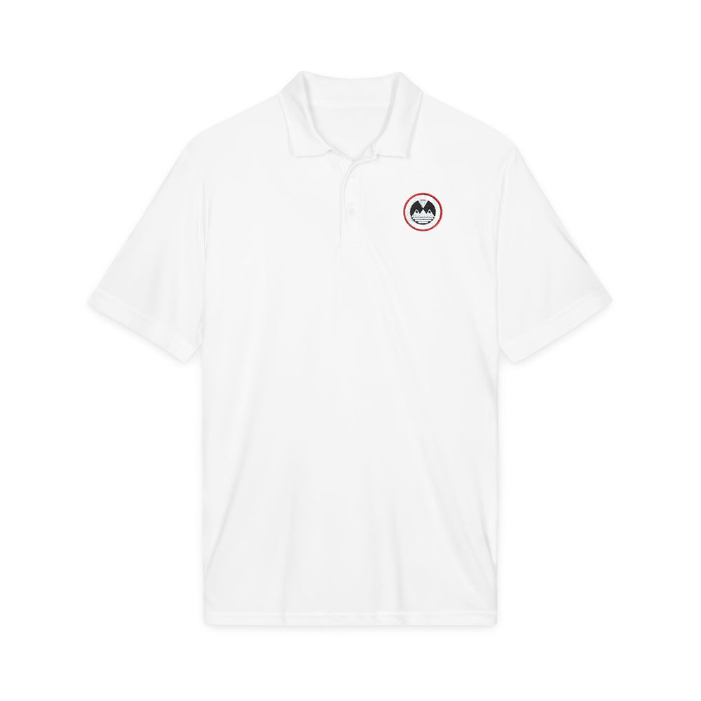 ECELUGICH® Embroidered Performance Polo — Sporty Breathable Golf & Work Shirt