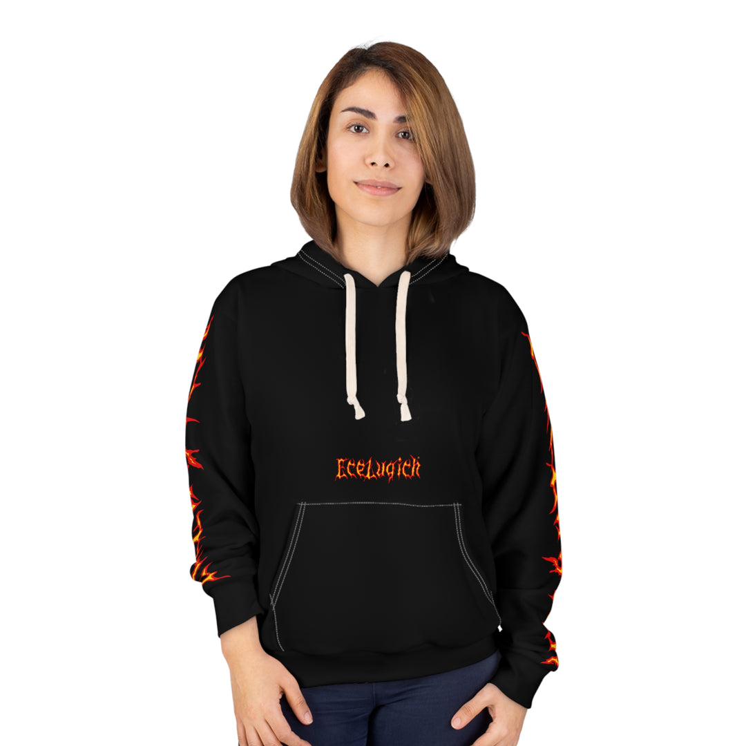 ECELUGICH® Unisex Pullover FIRE Hoodie