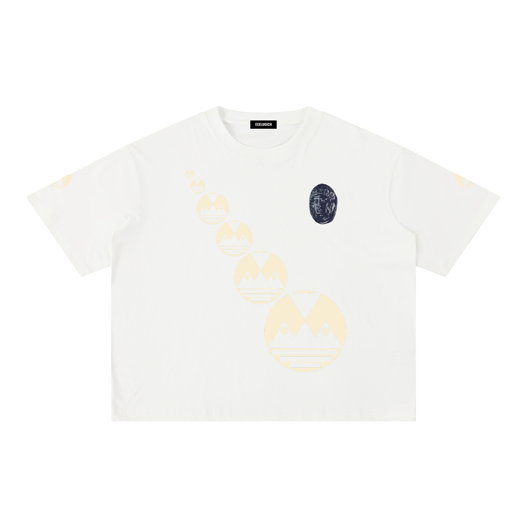 Mineral Wash Boxy Cotton T-Shirt