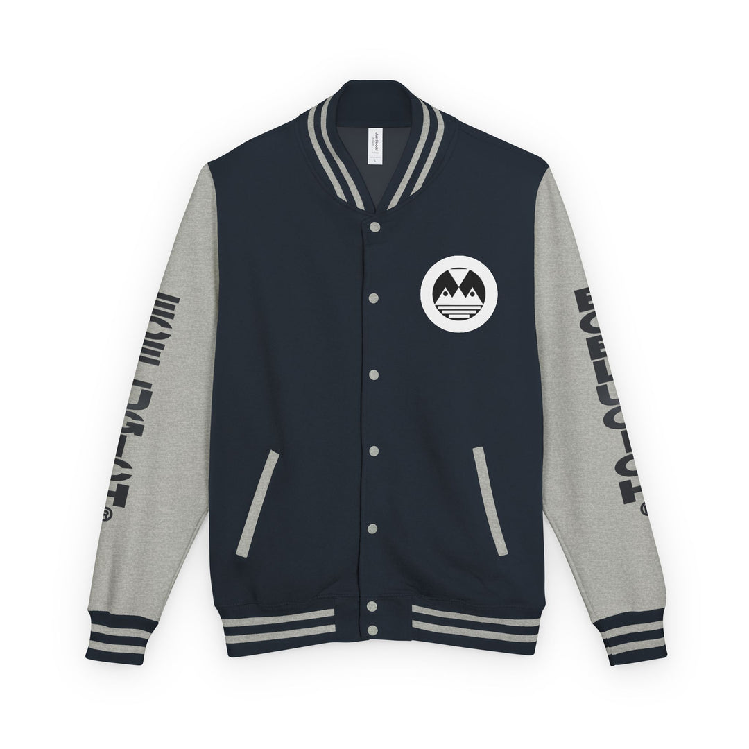 ECELUGICH® Walbaum Fraktur Unisex Heavyweight Letterman Jacket - Vintage Inspired Sportswear