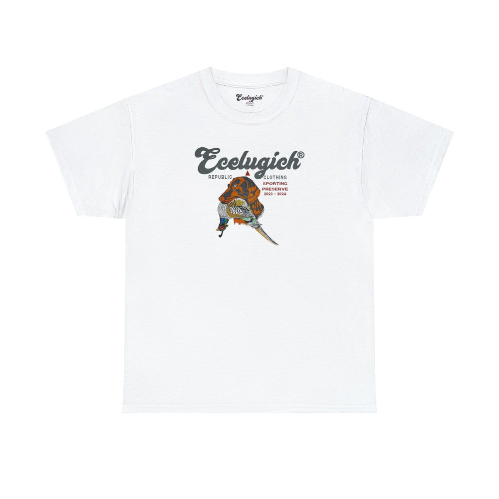 ECELUGICH® Unisex Heavy Cotton QUAIL SPORTING