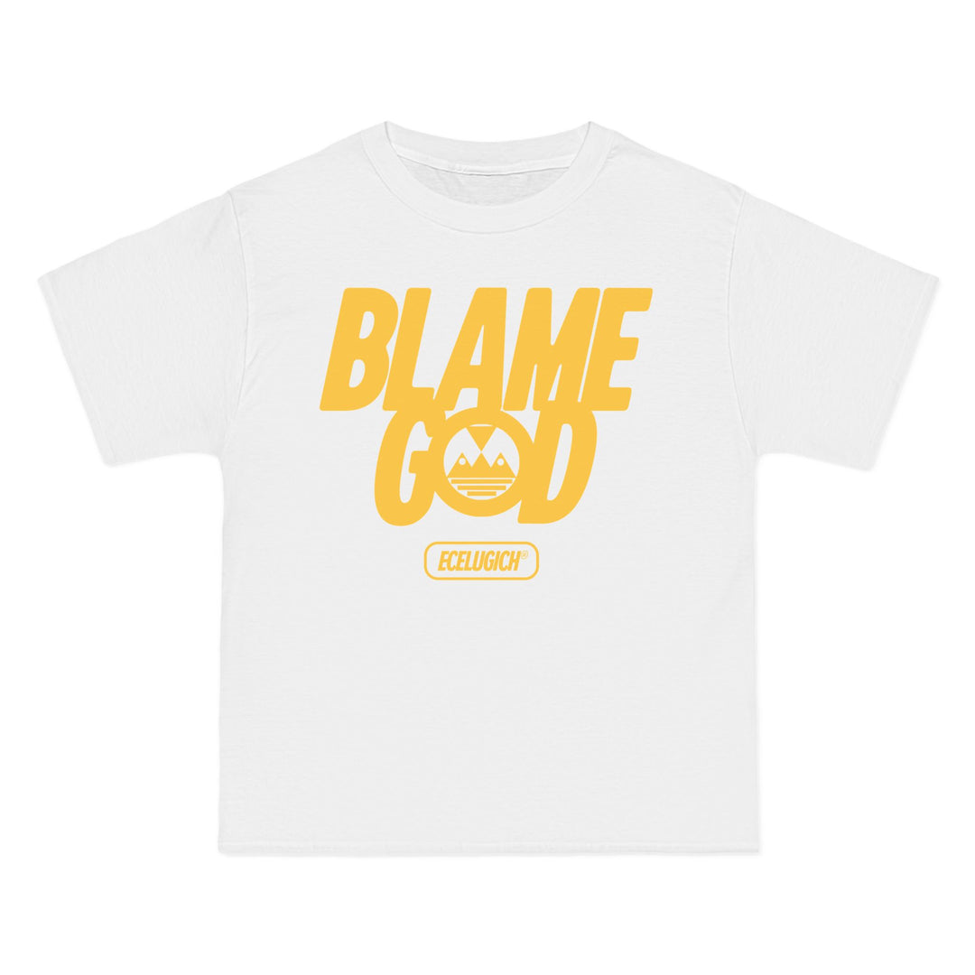 ECELUGICH® BLAME GOD UNISEX OVERSIZE