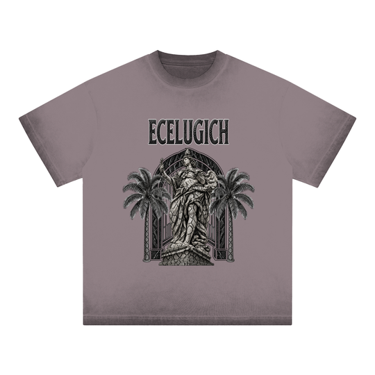 Reverse Dyed Loose Cotton T-Shirt