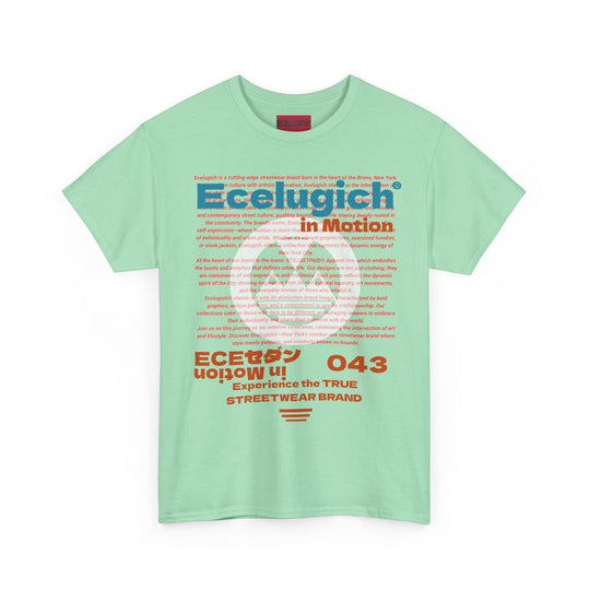 ECELUGICH® IN MOTION Unisex Heavy Cotton Tee