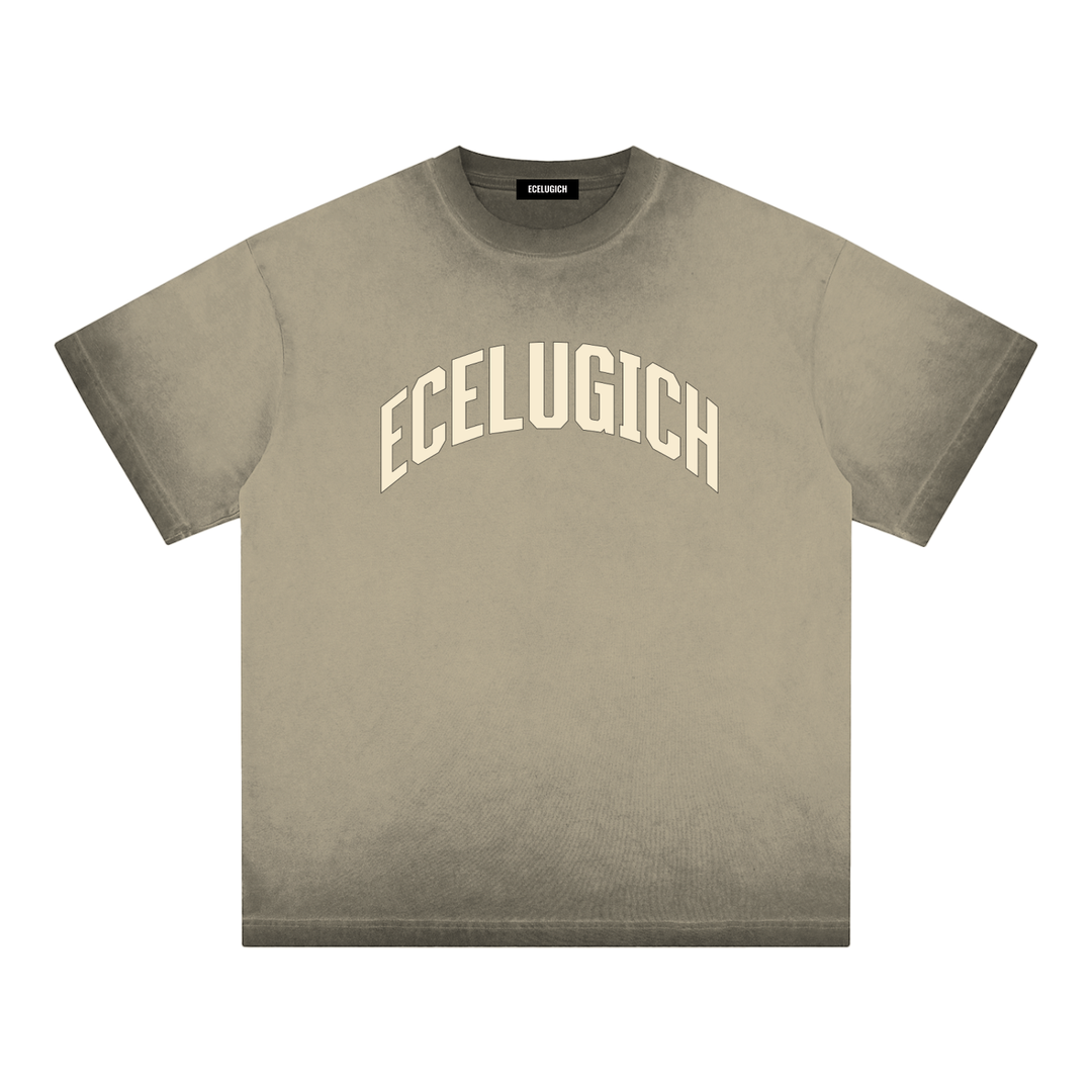 Reverse Dyed Loose Cotton T-Shirt