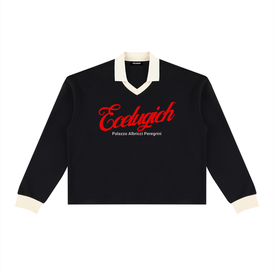 Unisex Color Block Long Sleeve Palazzo Albricci Perebrini Sweatshirt
