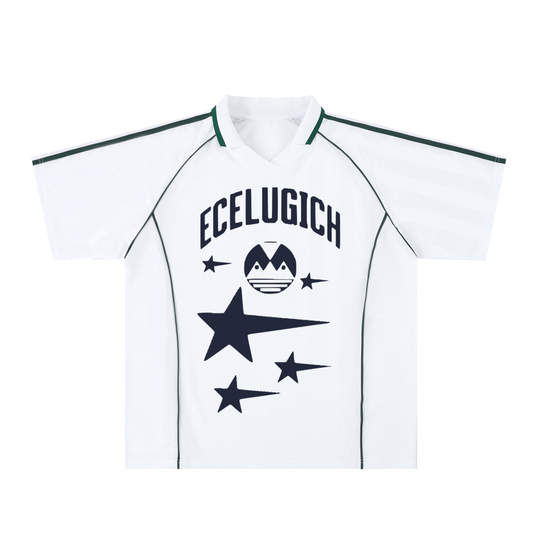 Shadow Stripe Collared Soccer Jersey