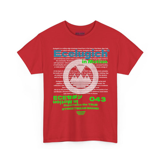 ECELUGICH® IN MOTION Unisex Heavy Cotton Tee