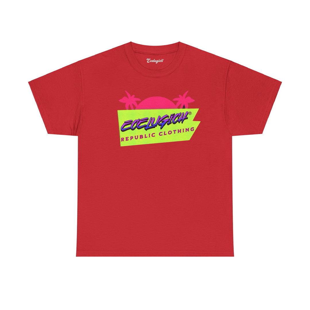 ECELUGICH Unisex Heavy Cotton Tee