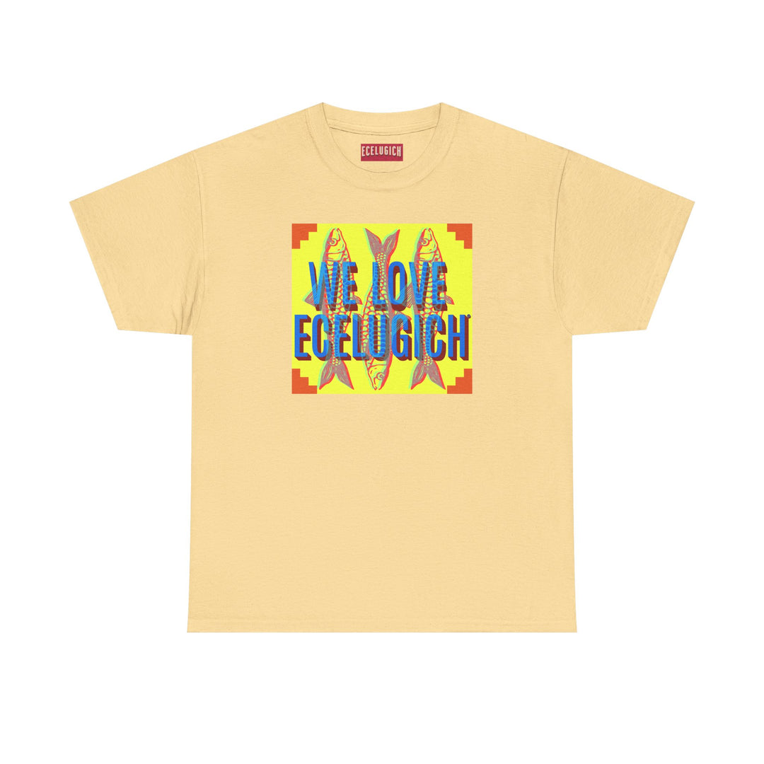 ECELUGICH® Unisex Heavy Cotton Tee
