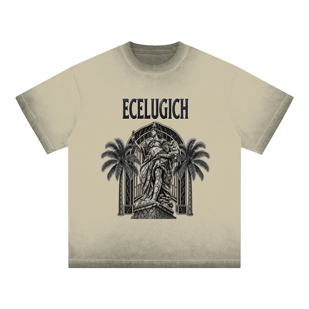 Reverse Dyed Loose Cotton T-Shirt
