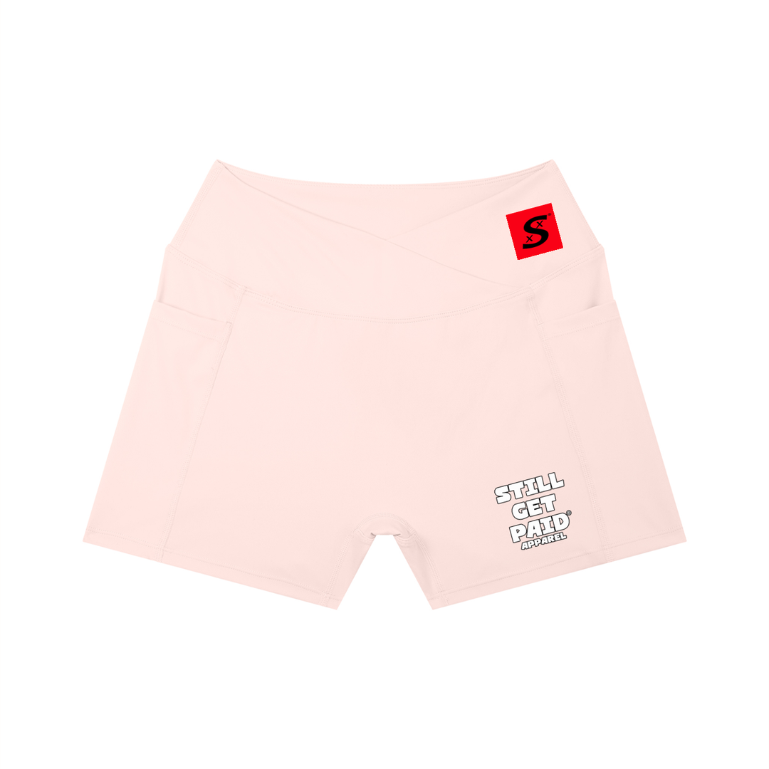Women’s High Rise Pocket Yoga Shorts