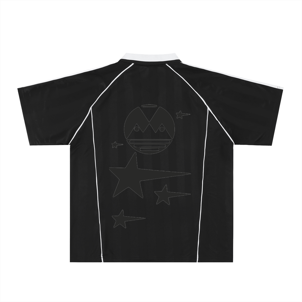 Shadow Stripe Collared Soccer Jersey