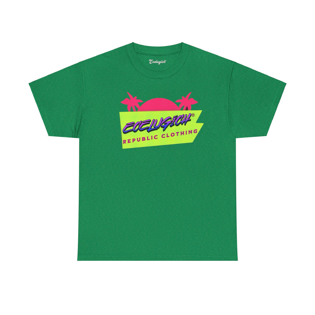 ECELUGICH Unisex Heavy Cotton Tee