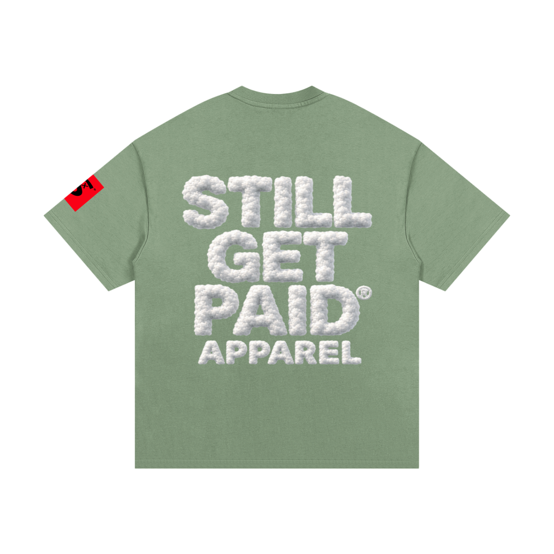 Cloud Stacked Heavyweight Cotton Tee