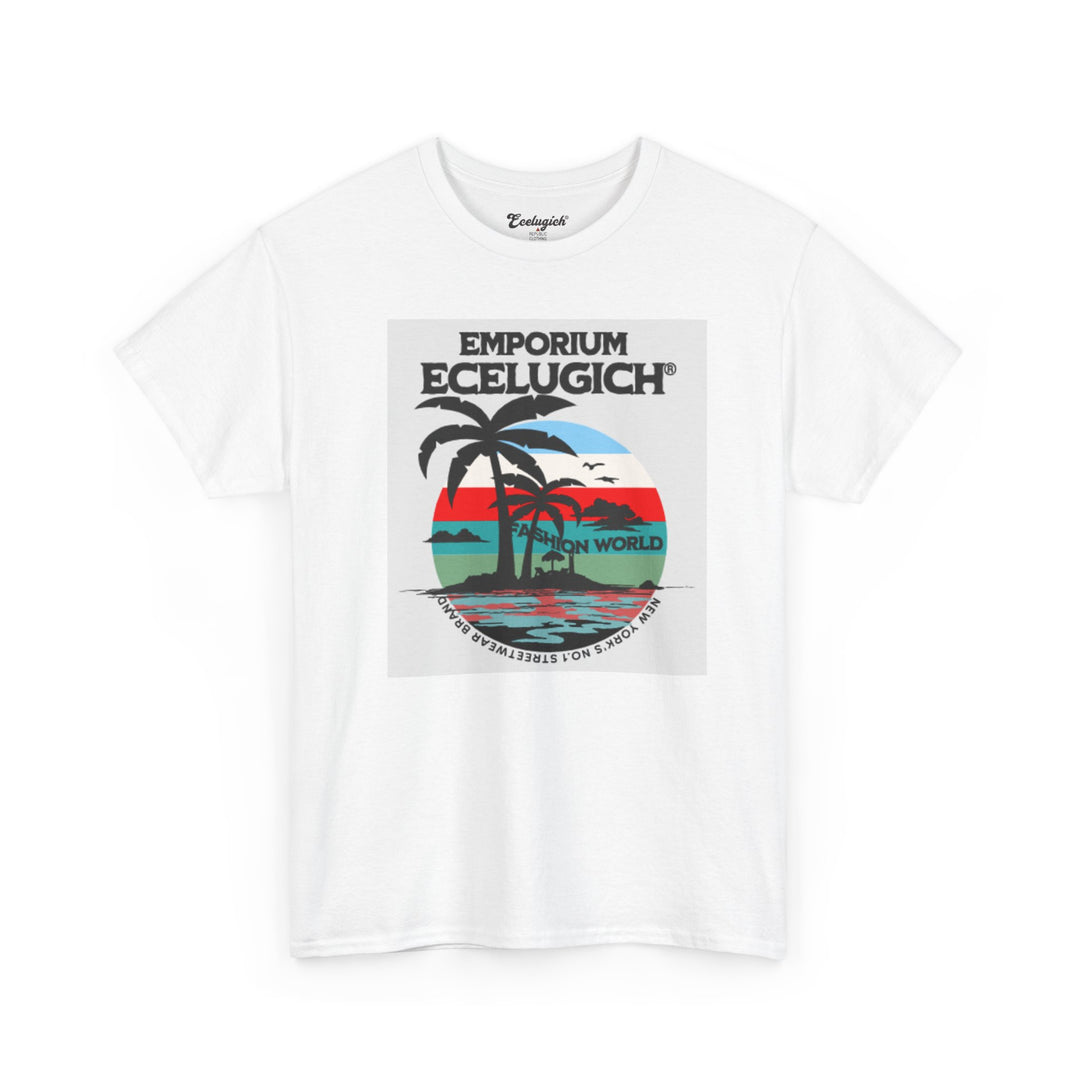 ECELUGICH® Unisex Heavy Cotton Tee