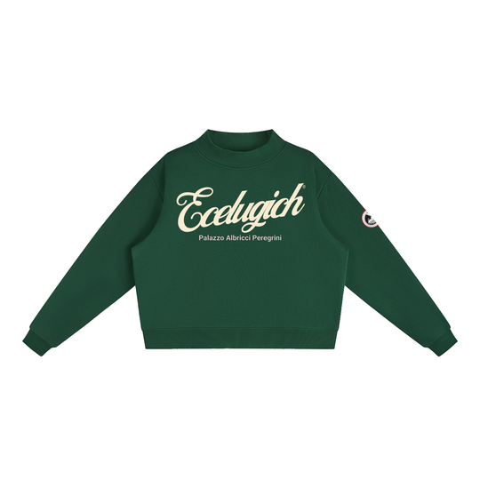 Palazzo Albricci Peregrini Women’s Fleece Mock-Neck Sweatshirt