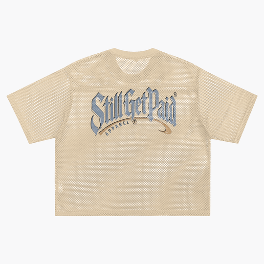 See-through Boxy Net T-Shirt