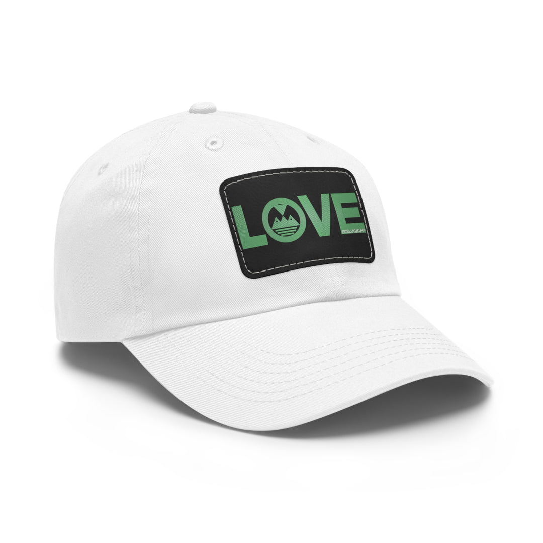ECELUGICH Dad Hat with Leather Patch