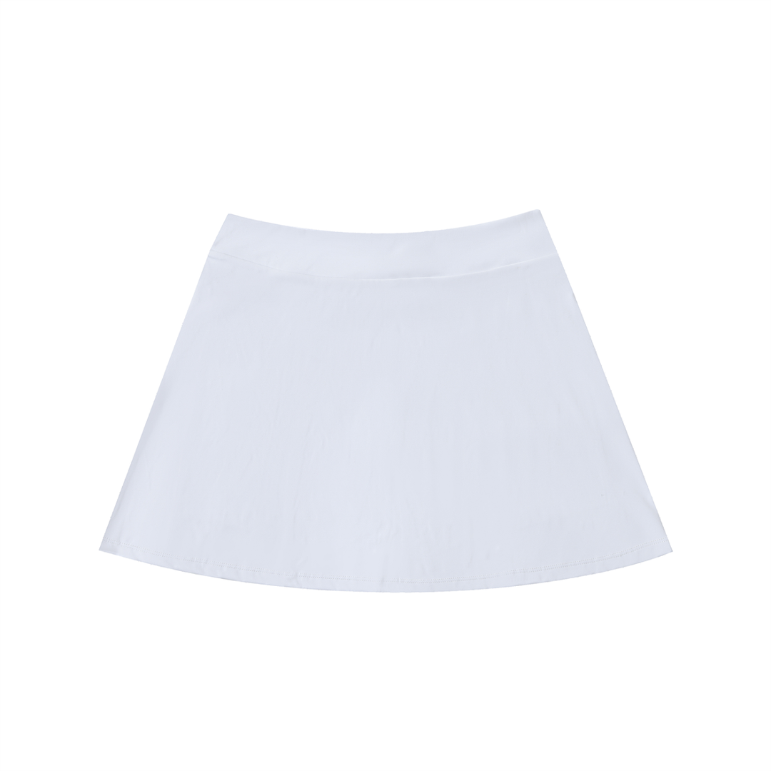 High-Waist Pocketed A-Line Palazzo Albricci Perebrini Skirt