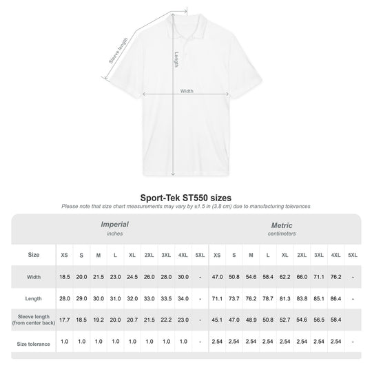 ECELUGICH® Embroidered Performance Polo — Sporty Breathable Golf & Work Shirt
