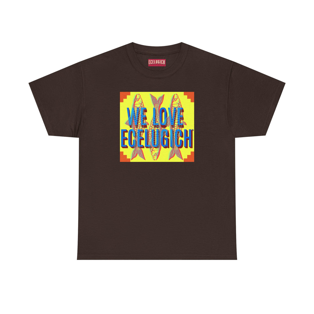 ECELUGICH® Unisex Heavy Cotton Tee
