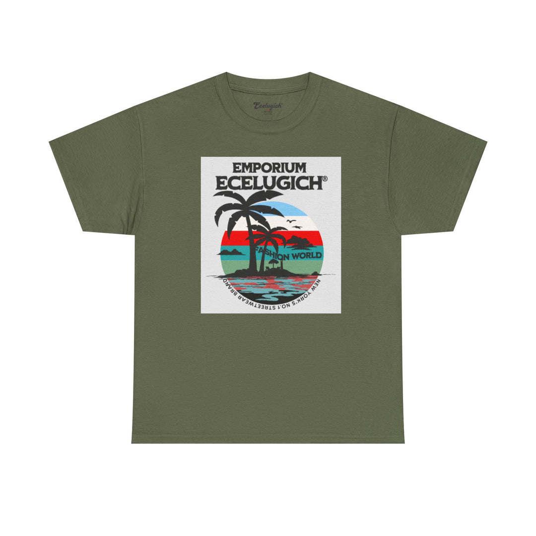 ECELUGICH® Unisex Heavy Cotton Tee
