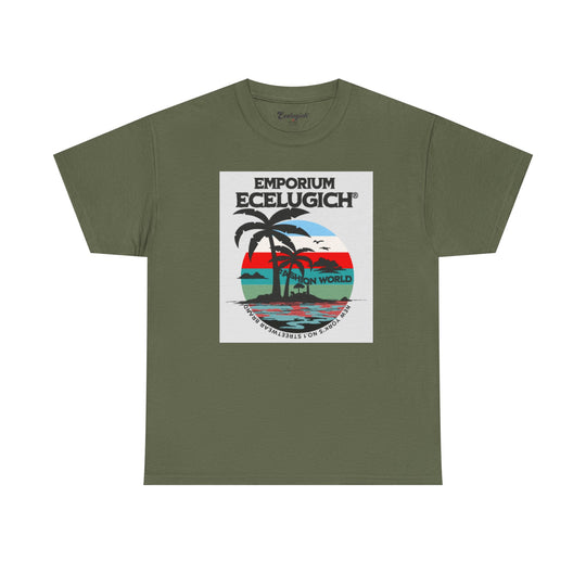 ECELUGICH® Unisex Heavy Cotton Tee