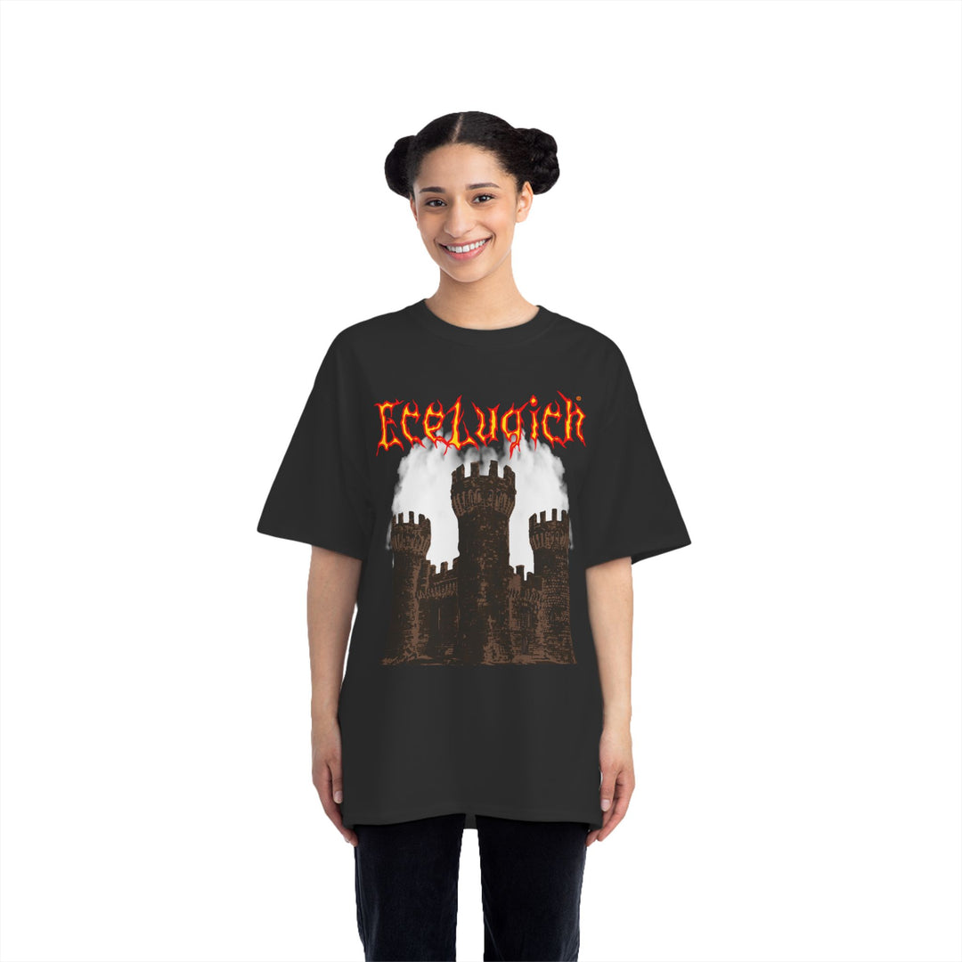 ECELUGICH® CASTLE UNISEX OVERSIZE TEE SHIRT
