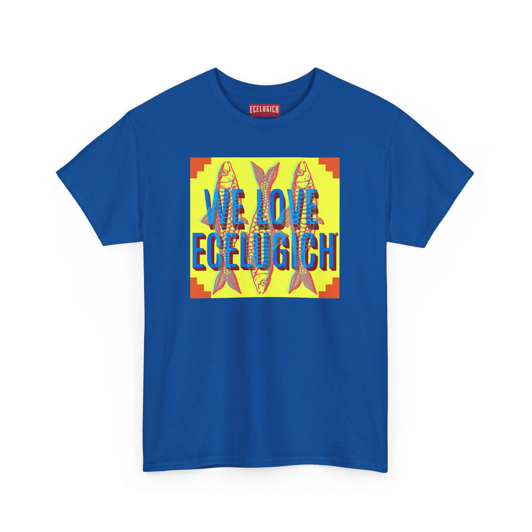ECELUGICH® Unisex Heavy Cotton Tee