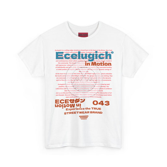 ECELUGICH® IN MOTION Unisex Heavy Cotton Tee