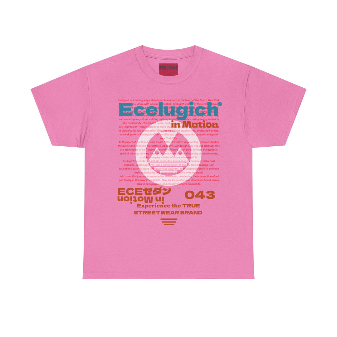 ECELUGICH® IN MOTION Unisex Heavy Cotton Tee