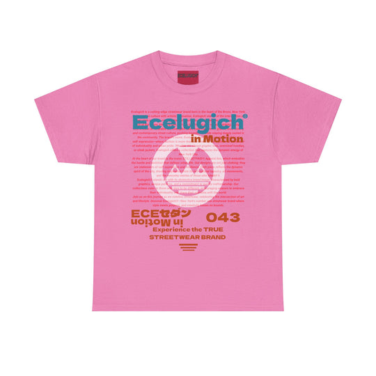 ECELUGICH® IN MOTION Unisex Heavy Cotton Tee
