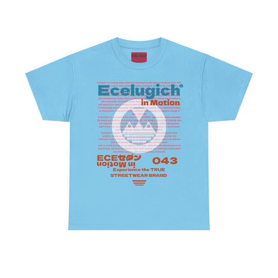 ECELUGICH® IN MOTION Unisex Heavy Cotton Tee