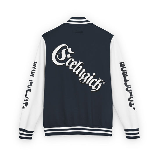 ECELUGICH® Walbaum Fraktur Unisex Heavyweight Letterman Jacket - Vintage Inspired Sportswear