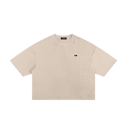 Classic Frayed Boxy Tee