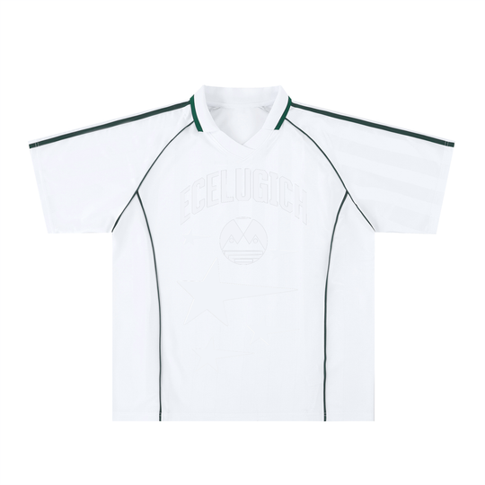 Shadow Stripe Collared Soccer Jersey