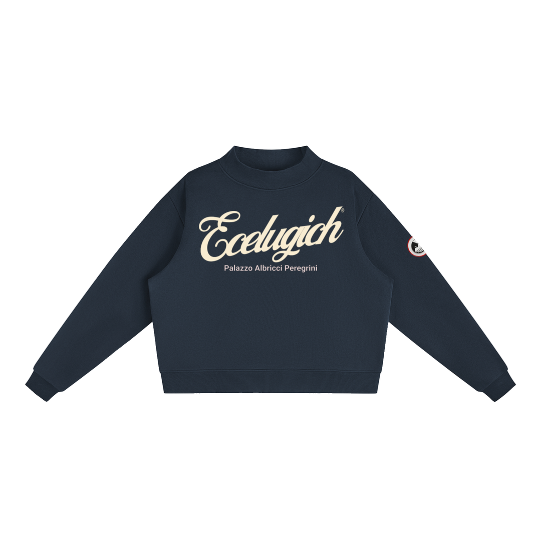 Palazzo Albricci Peregrini Women’s Fleece Mock-Neck Sweatshirt