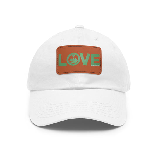 ECELUGICH Dad Hat with Leather Patch