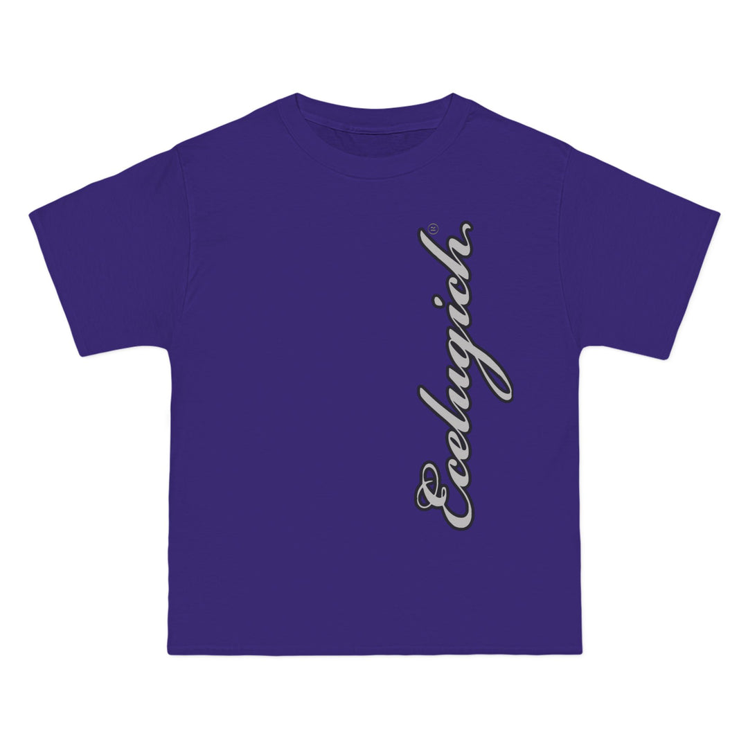 ECELUGICH® BICKHAM SCRIPT UNISEX OVERSIZE TEE SHIRT