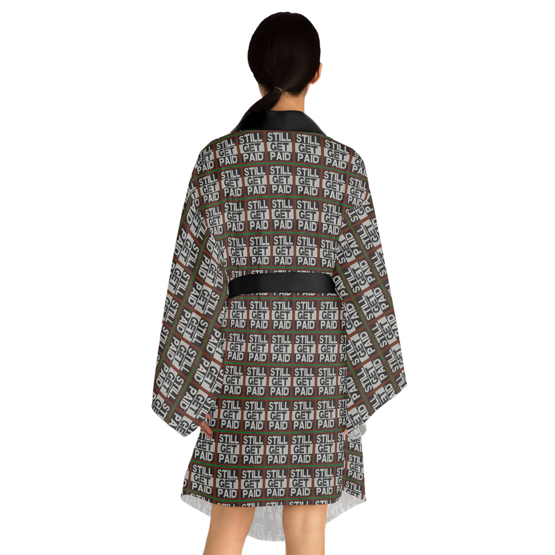 STILLGETPAID APPAREL Long Sleeve Kimono Robe