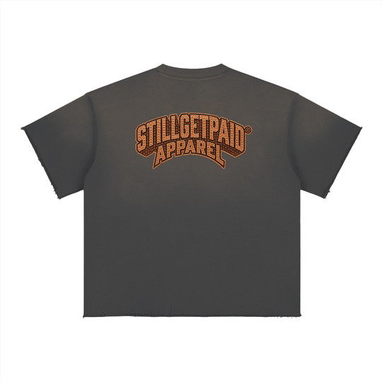 Sun Fade Raw Edge Penny T-Shirt